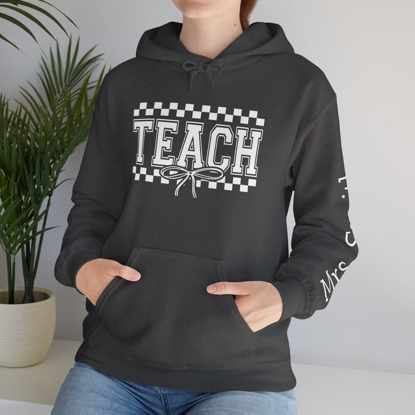 Teachers Hoodie Sweatshirt for Educators, Personalized Teacher Gift, Cozy Classroom Wear, Back to School Apparel, Cute Teaching Top