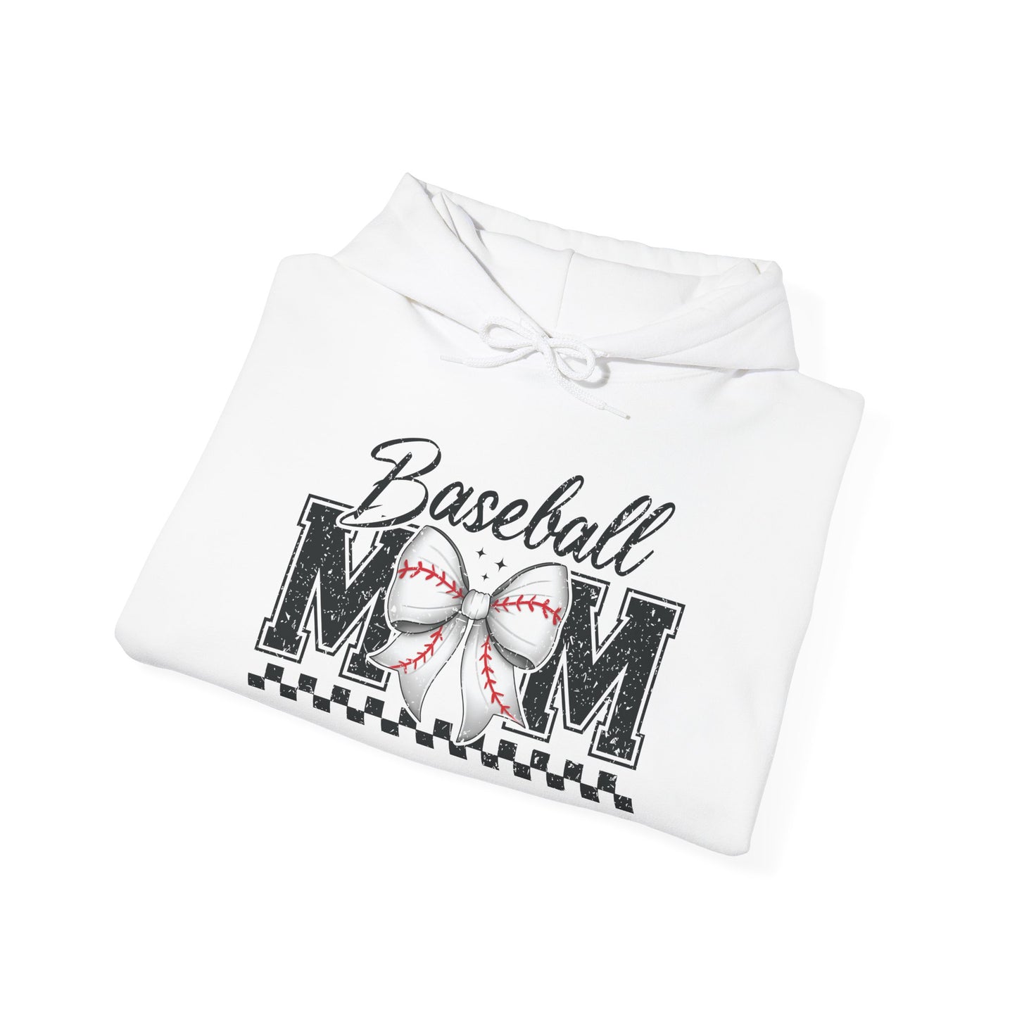 Baseball Mom Hoodie, Unisex Sweatshirt for Sports Moms, Gifts for Baseball Parents, Comfortable Pullover for Game Days, Mother's Day Apparel