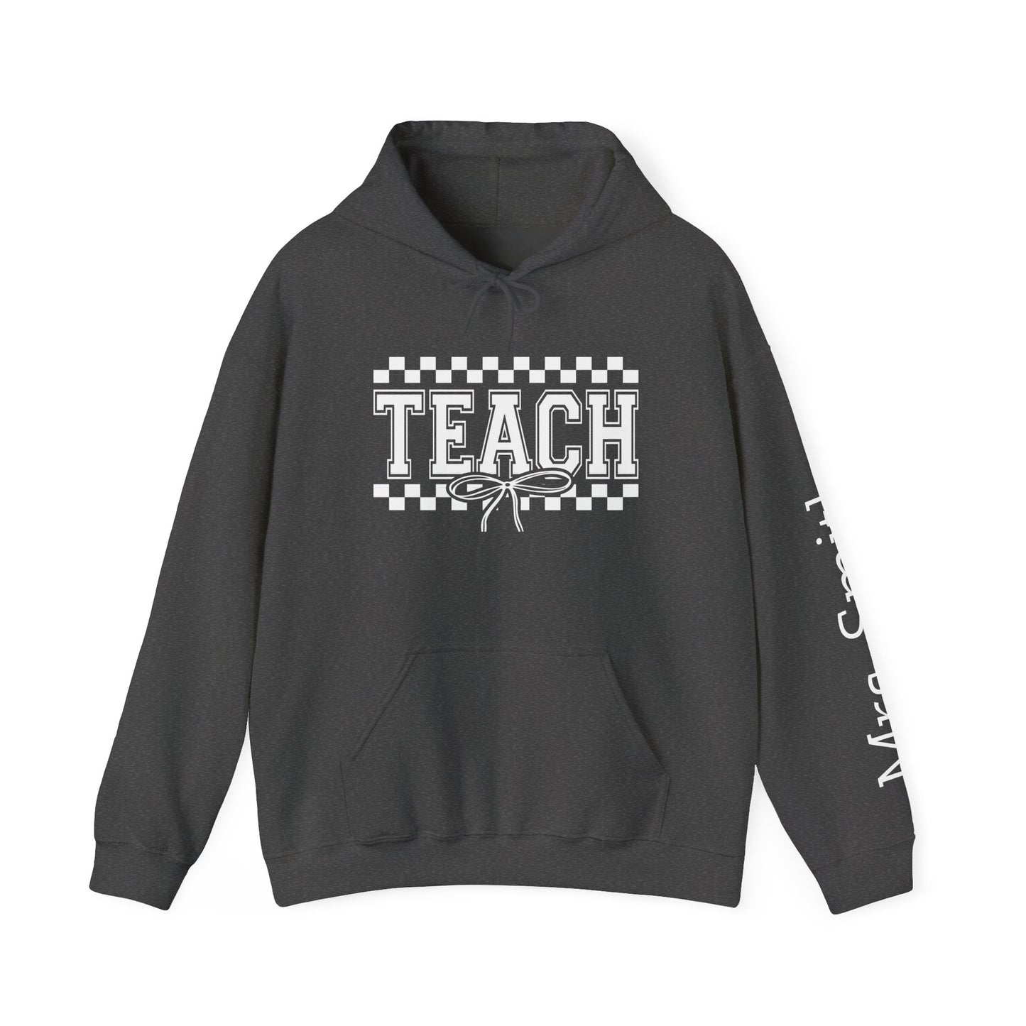 Teachers Hoodie Sweatshirt for Educators, Personalized Teacher Gift, Cozy Classroom Wear, Back to School Apparel, Cute Teaching Top