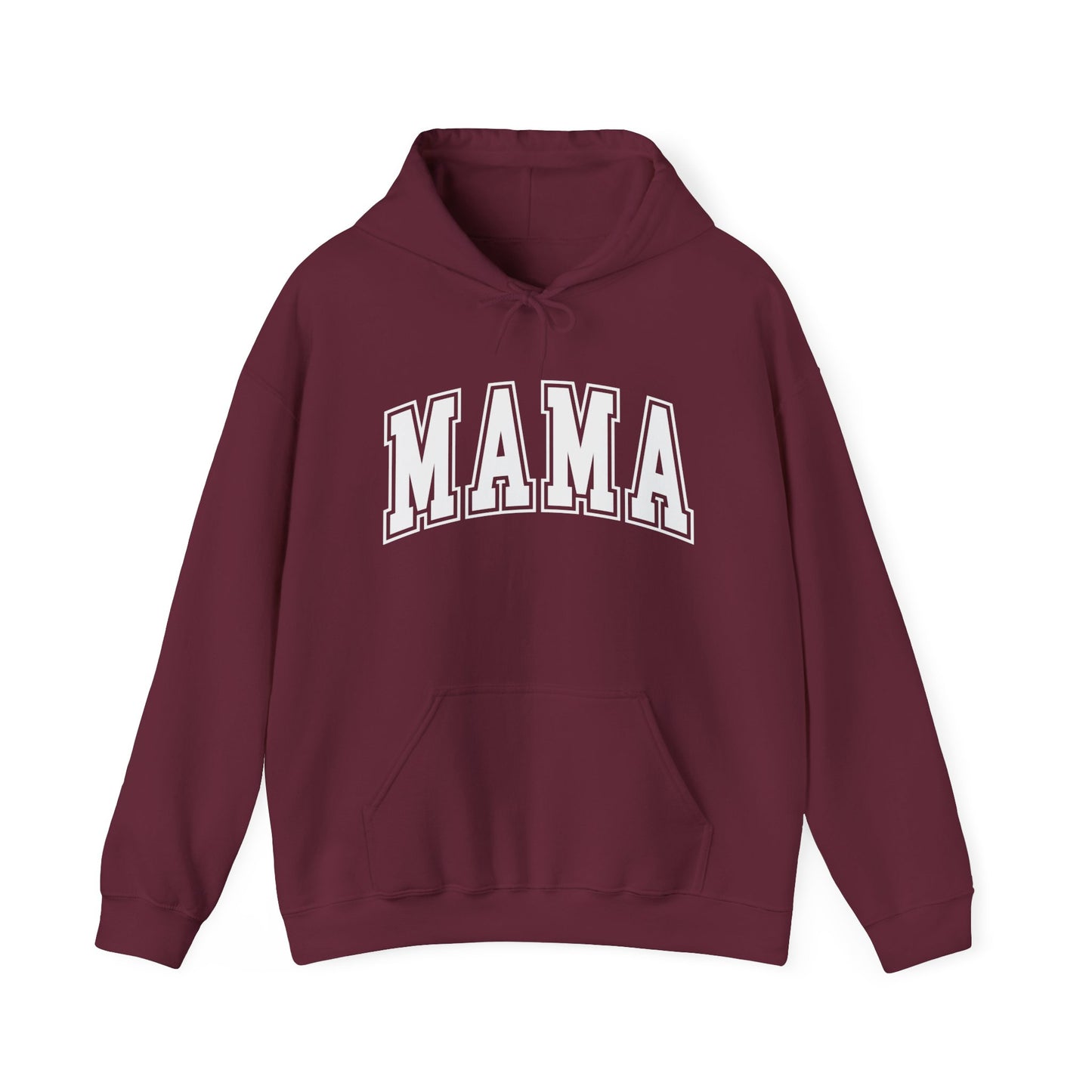 "Chic Mama Hooded Sweatshirt – Cozy Hoodie for Moms, New Mom Gift, Mother’s Day Casual Wear, Everyday Mom Style"