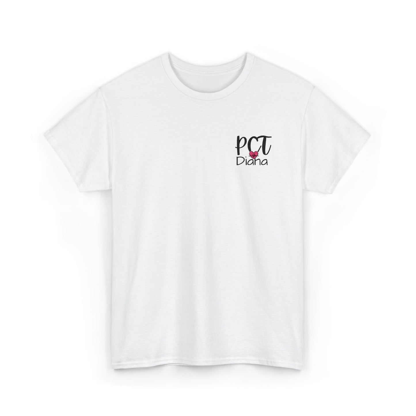 Patient Care Tech Tee - Personalized Unisex Heavy Cotton T-Shirt