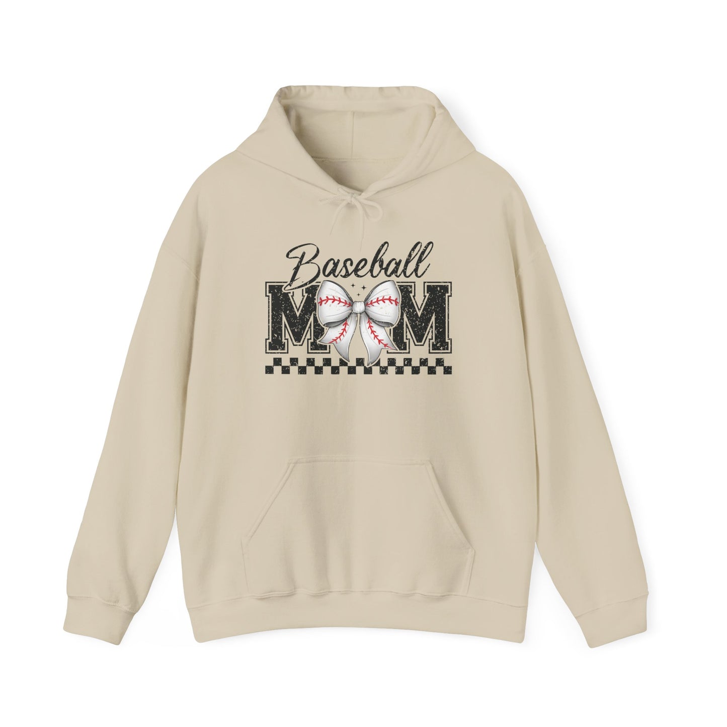Baseball Mom Hoodie, Unisex Sweatshirt for Sports Moms, Gifts for Baseball Parents, Comfortable Pullover for Game Days, Mother's Day Apparel