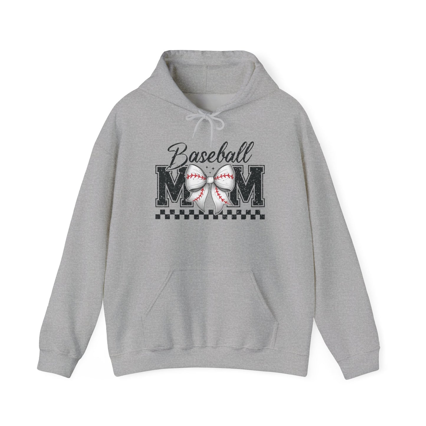 Baseball Mom Hoodie, Unisex Sweatshirt for Sports Moms, Gifts for Baseball Parents, Comfortable Pullover for Game Days, Mother's Day Apparel