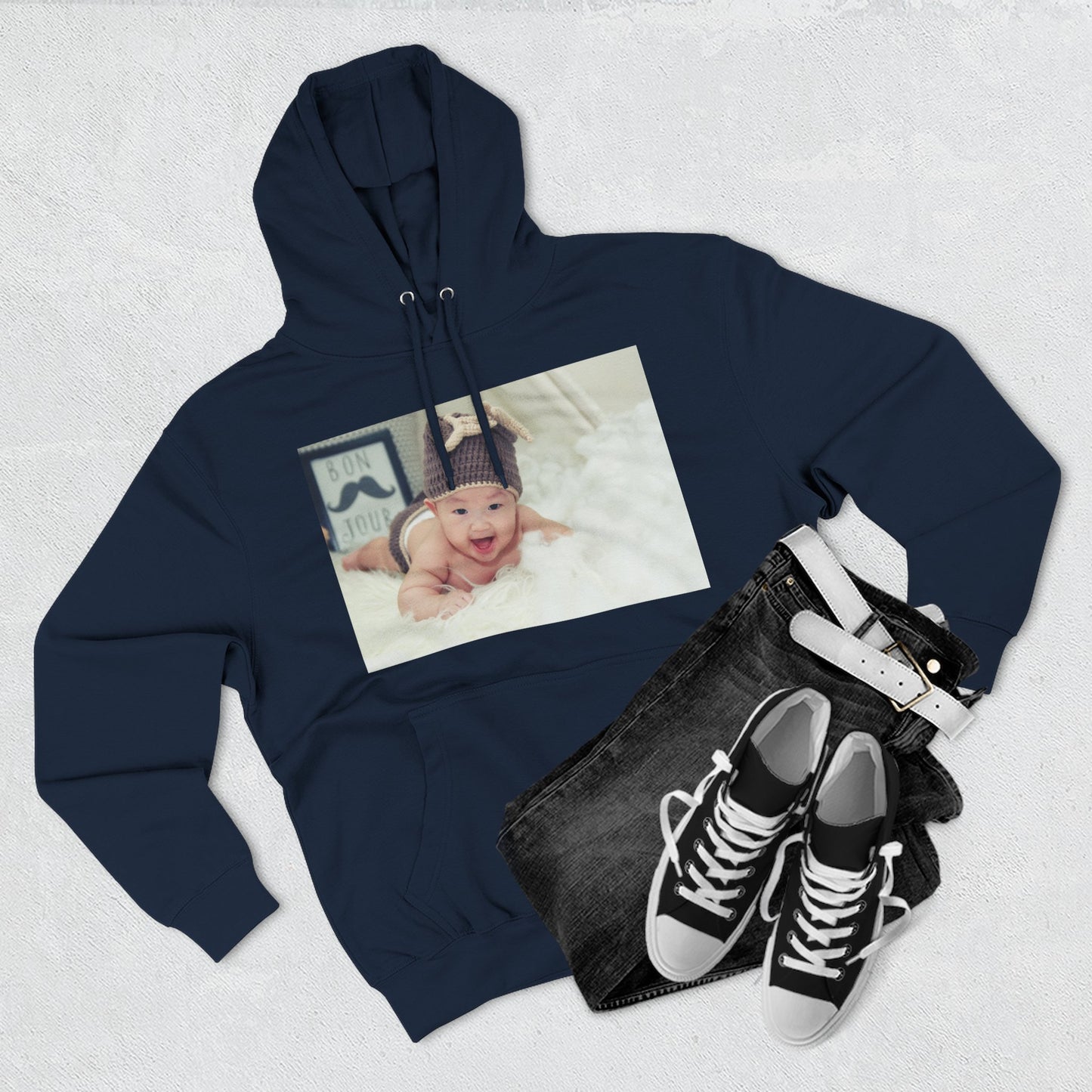 “Custom Photo Hoodie – Personalized Picture Upload Sweatshirt Gift for Men & Women”