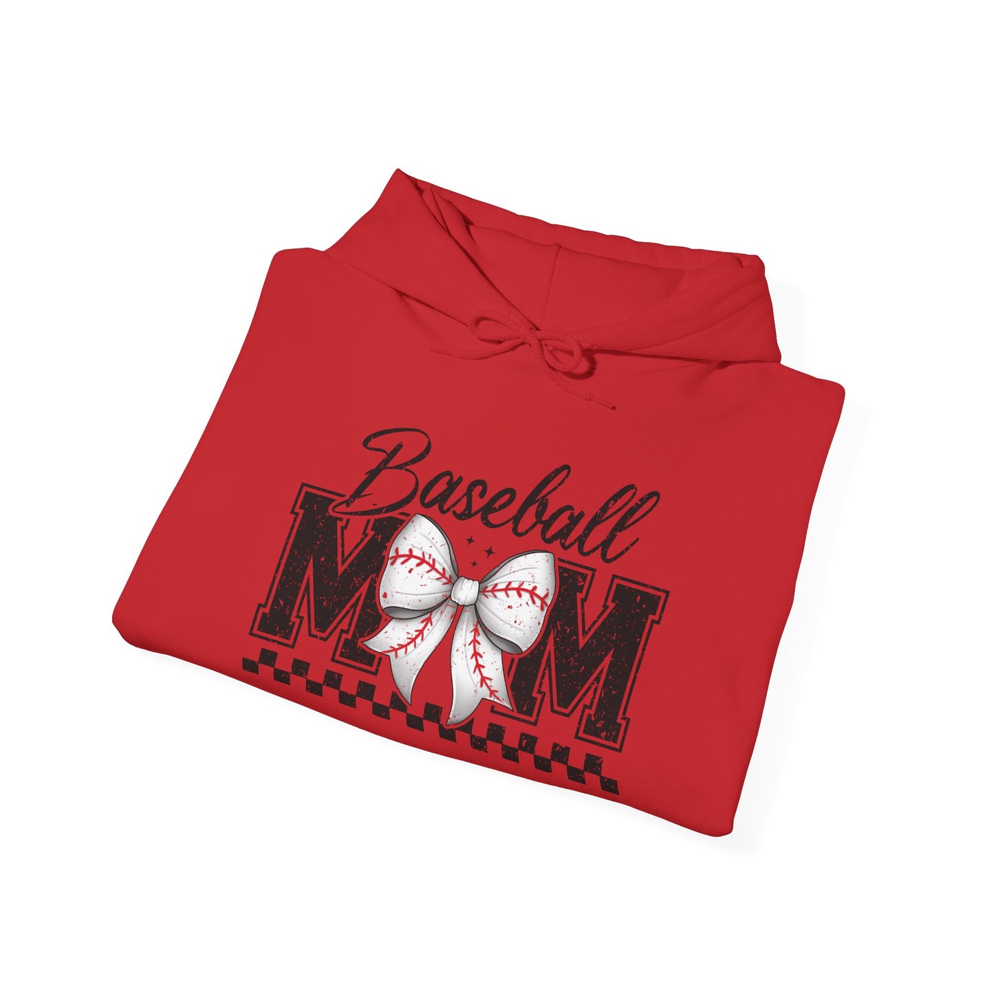 Baseball Mom Hoodie, Unisex Sweatshirt for Sports Moms, Gifts for Baseball Parents, Comfortable Pullover for Game Days, Mother's Day Apparel