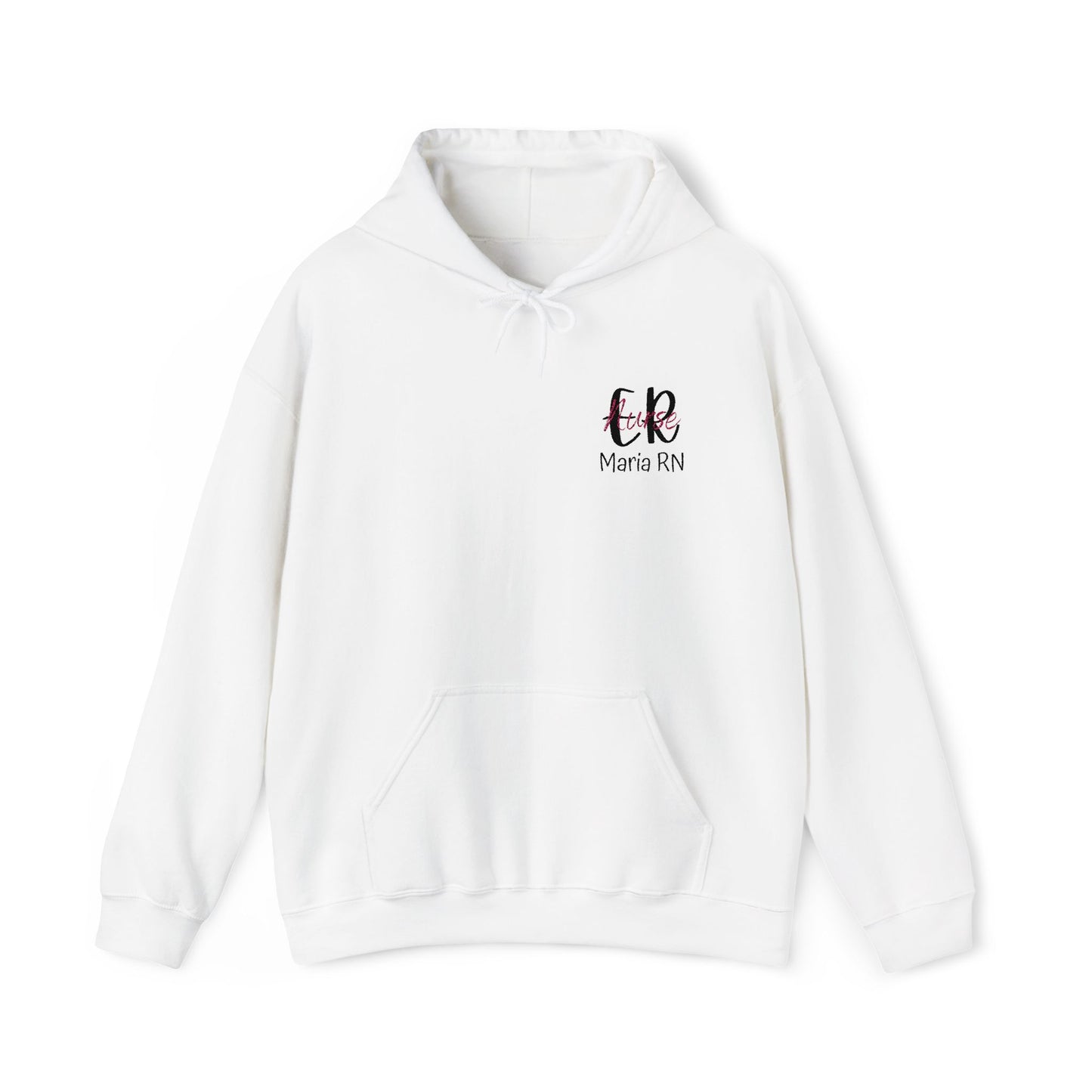 Personalized ER Nurse Hooded Sweatshirt