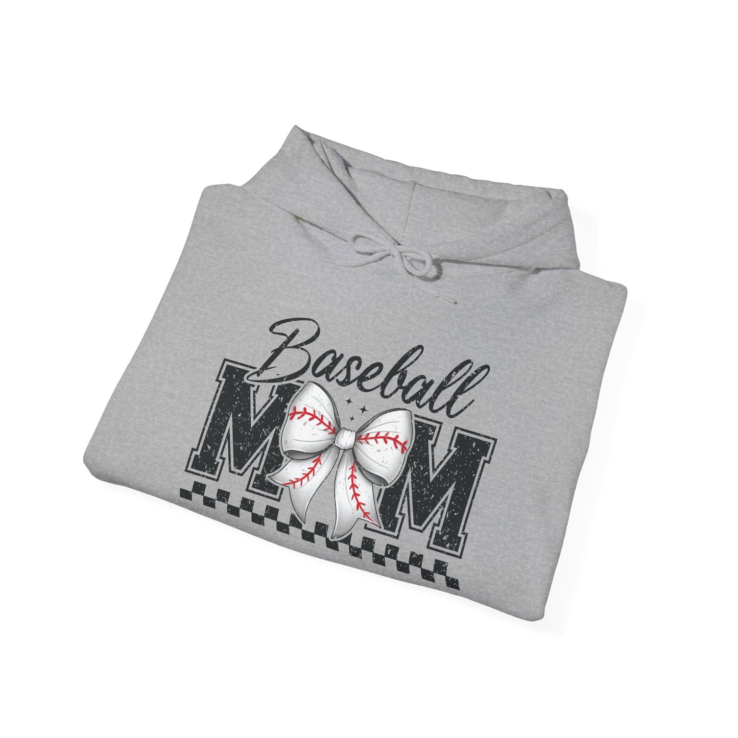 Baseball Mom Hoodie, Unisex Sweatshirt for Sports Moms, Gifts for Baseball Parents, Comfortable Pullover for Game Days, Mother's Day Apparel