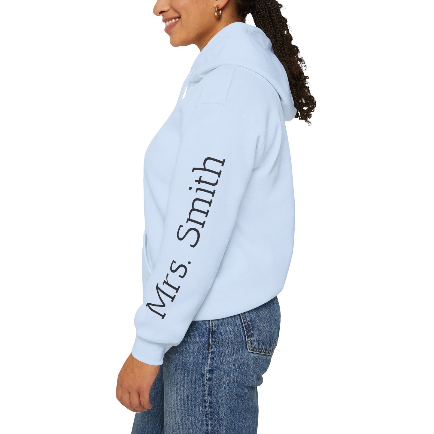 Teach Hoodie Sweatshirt for Educators, Personalized Teacher Gift, Cozy Classroom Wear, Back to School Apparel, Cute Teaching Top