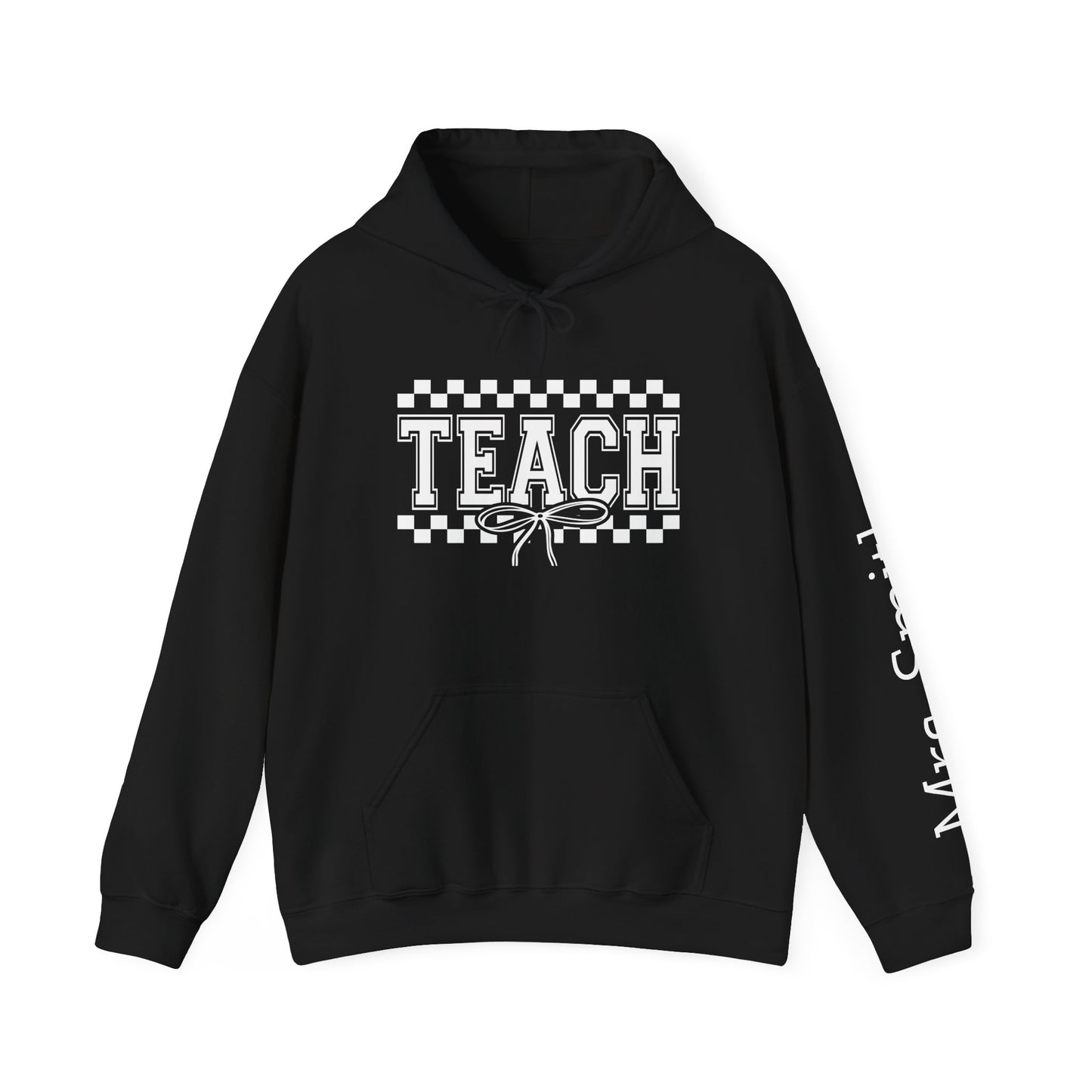Teachers Hoodie Sweatshirt for Educators, Personalized Teacher Gift, Cozy Classroom Wear, Back to School Apparel, Cute Teaching Top