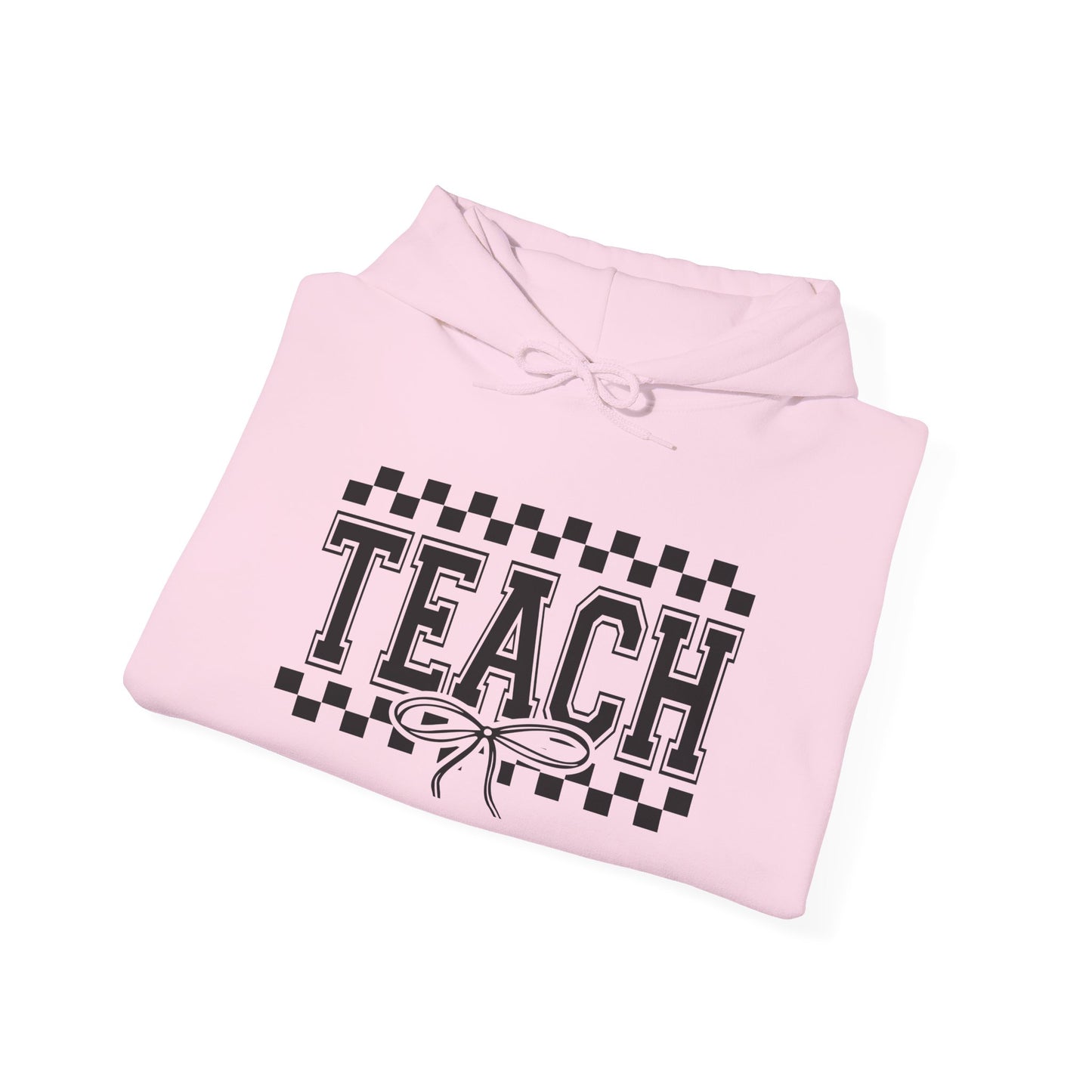 Teach Hoodie Sweatshirt for Educators, Personalized Teacher Gift, Cozy Classroom Wear, Back to School Apparel, Cute Teaching Top