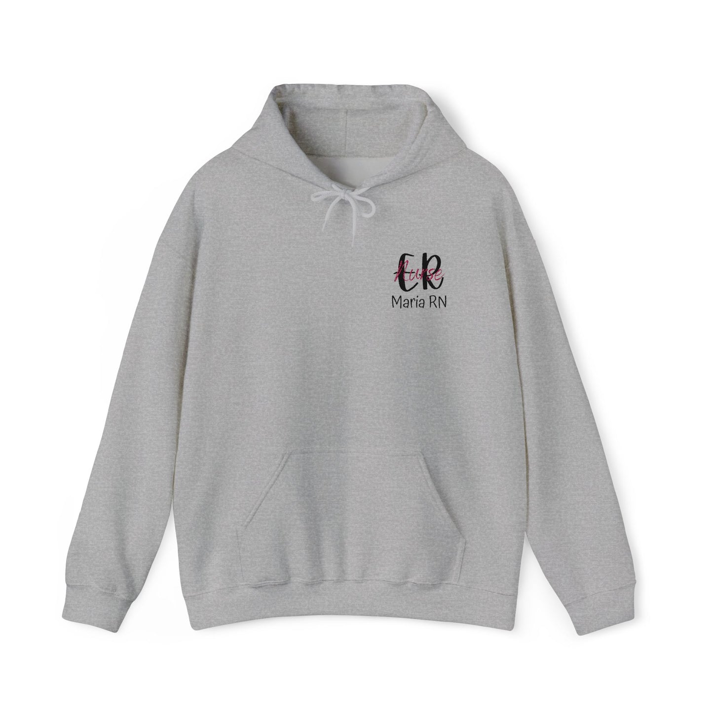 Personalized ER Nurse Hooded Sweatshirt