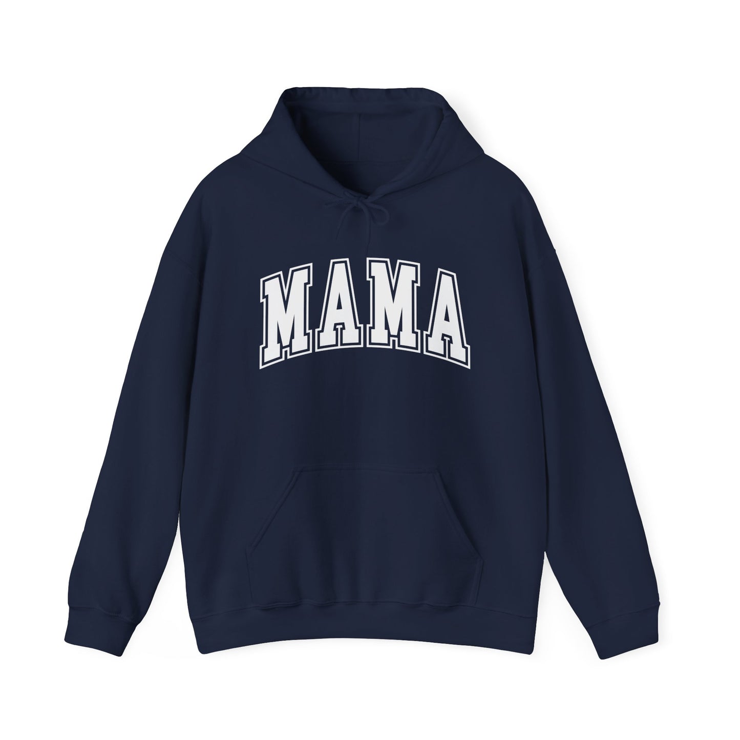 "Chic Mama Hooded Sweatshirt – Cozy Hoodie for Moms, New Mom Gift, Mother’s Day Casual Wear, Everyday Mom Style"