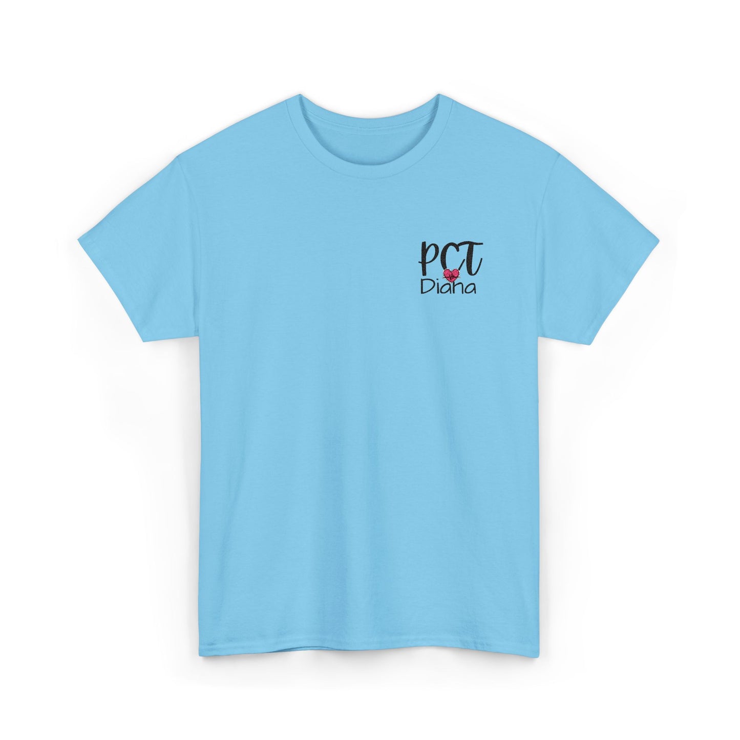 Patient Care Tech Tee - Personalized Unisex Heavy Cotton T-Shirt