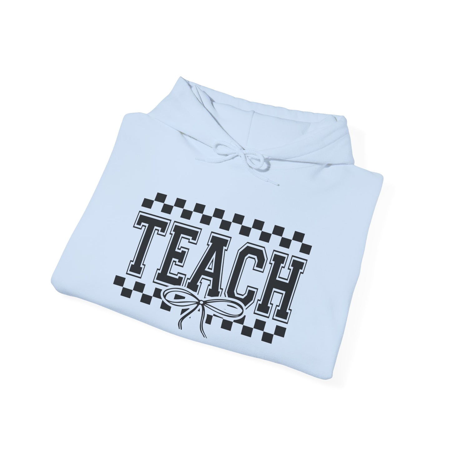 Teach Hoodie Sweatshirt for Educators, Personalized Teacher Gift, Cozy Classroom Wear, Back to School Apparel, Cute Teaching Top