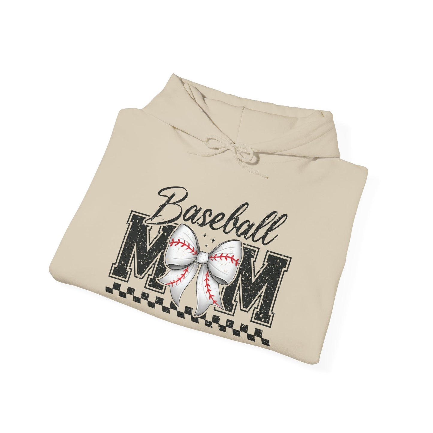 Baseball Mom Hoodie, Unisex Sweatshirt for Sports Moms, Gifts for Baseball Parents, Comfortable Pullover for Game Days, Mother's Day Apparel