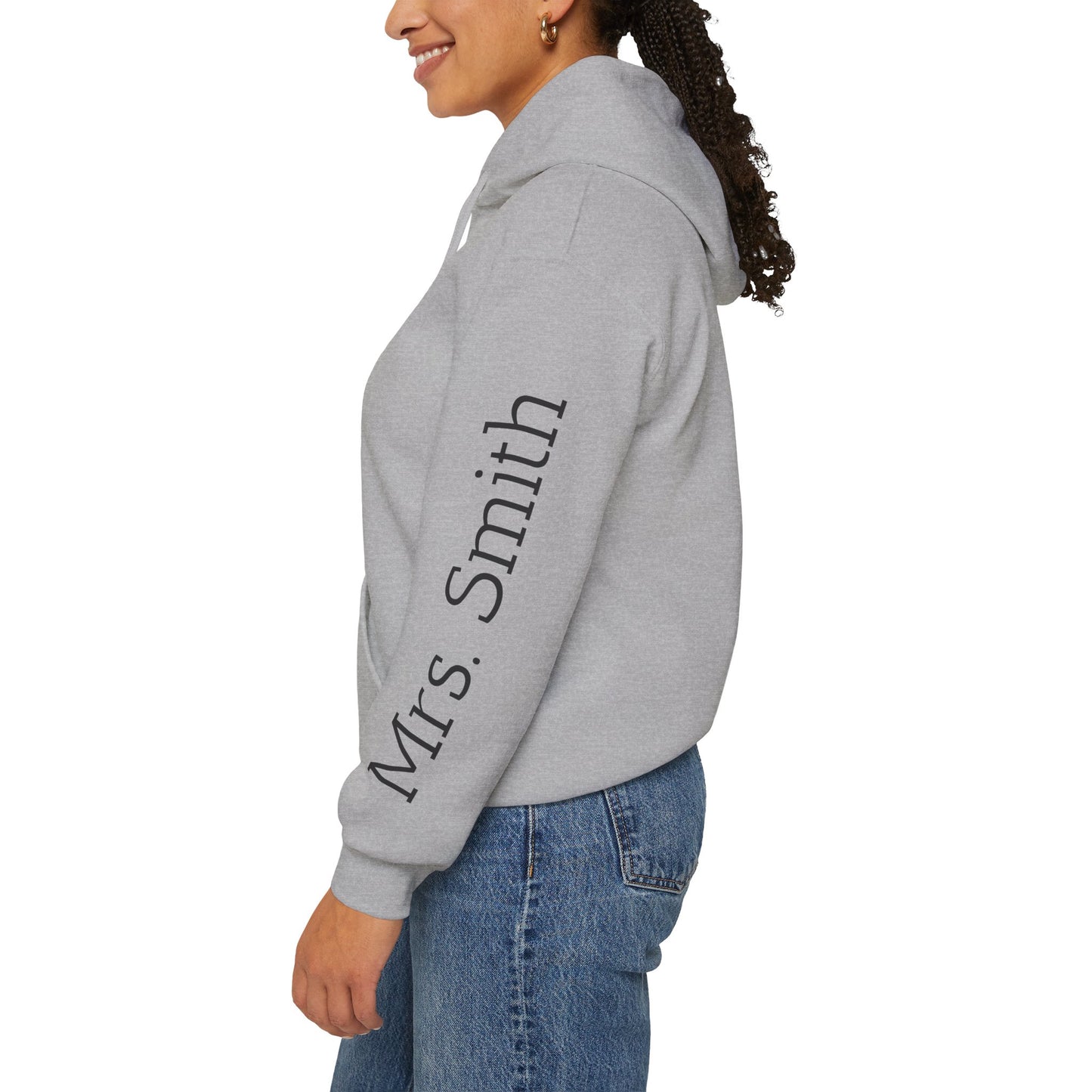 Teach Hoodie Sweatshirt for Educators, Personalized Teacher Gift, Cozy Classroom Wear, Back to School Apparel, Cute Teaching Top