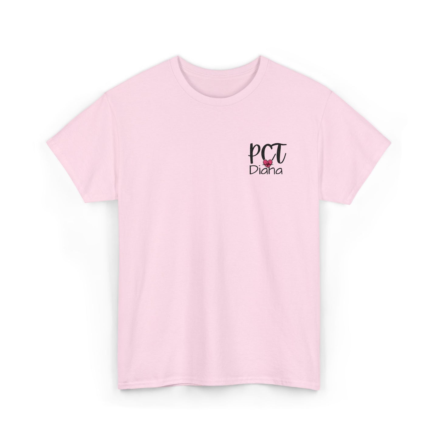 Patient Care Tech Tee - Personalized Unisex Heavy Cotton T-Shirt