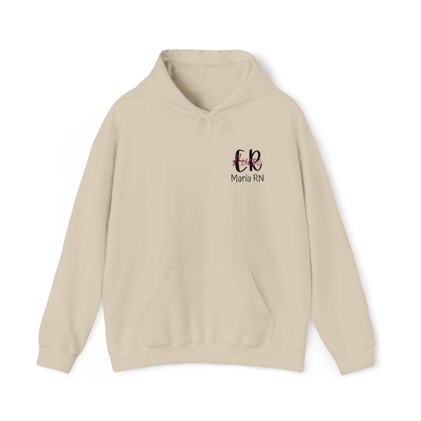 Personalized ER Nurse Hooded Sweatshirt