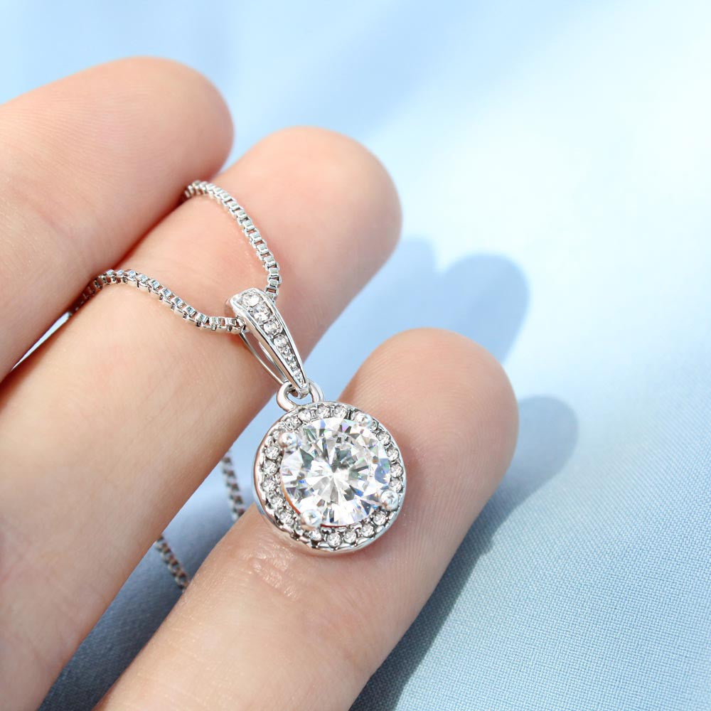 Eternal Hope Necklace | daughter gift | custom Jewelry Box card | daughter birthday gift | custom Jewelry| Mothers day gift.