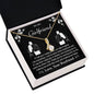 Alluring Beauty Necklace – Yellow or White Gold Pendant | Elegant Gift for Wife, Girlfriend, or Her