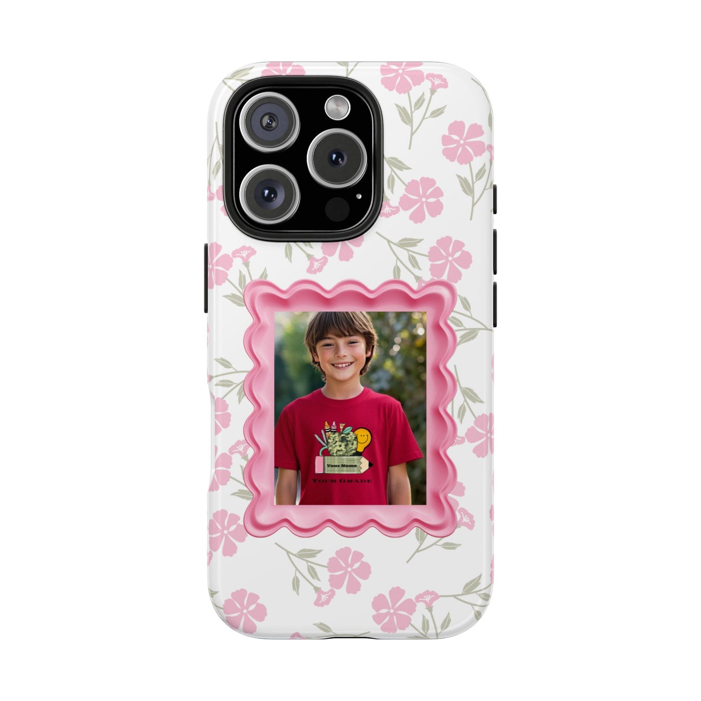 Floral Photo Tough Phone Cases, Personalized Tech Accessories, Unique Gifts for Her, Customized Phone Cover, Mother’s Day Gift, [...]