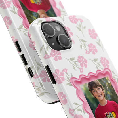 Floral Photo Tough Phone Cases, Personalized Tech Accessories, Unique Gifts for Her, Customized Phone Cover, Mother’s Day Gift, [...]