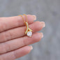 Necklace Graduation Gift for Her – Elegant Yellow or White Gold Necklace for Class of 2026