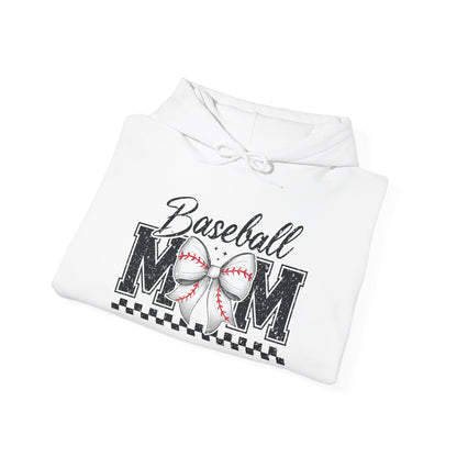 Baseball Mom Hoodie, Unisex Sweatshirt for Sports Moms, Gifts for Baseball Parents, Comfortable Pullover for Game Days, Mother's Day Apparel