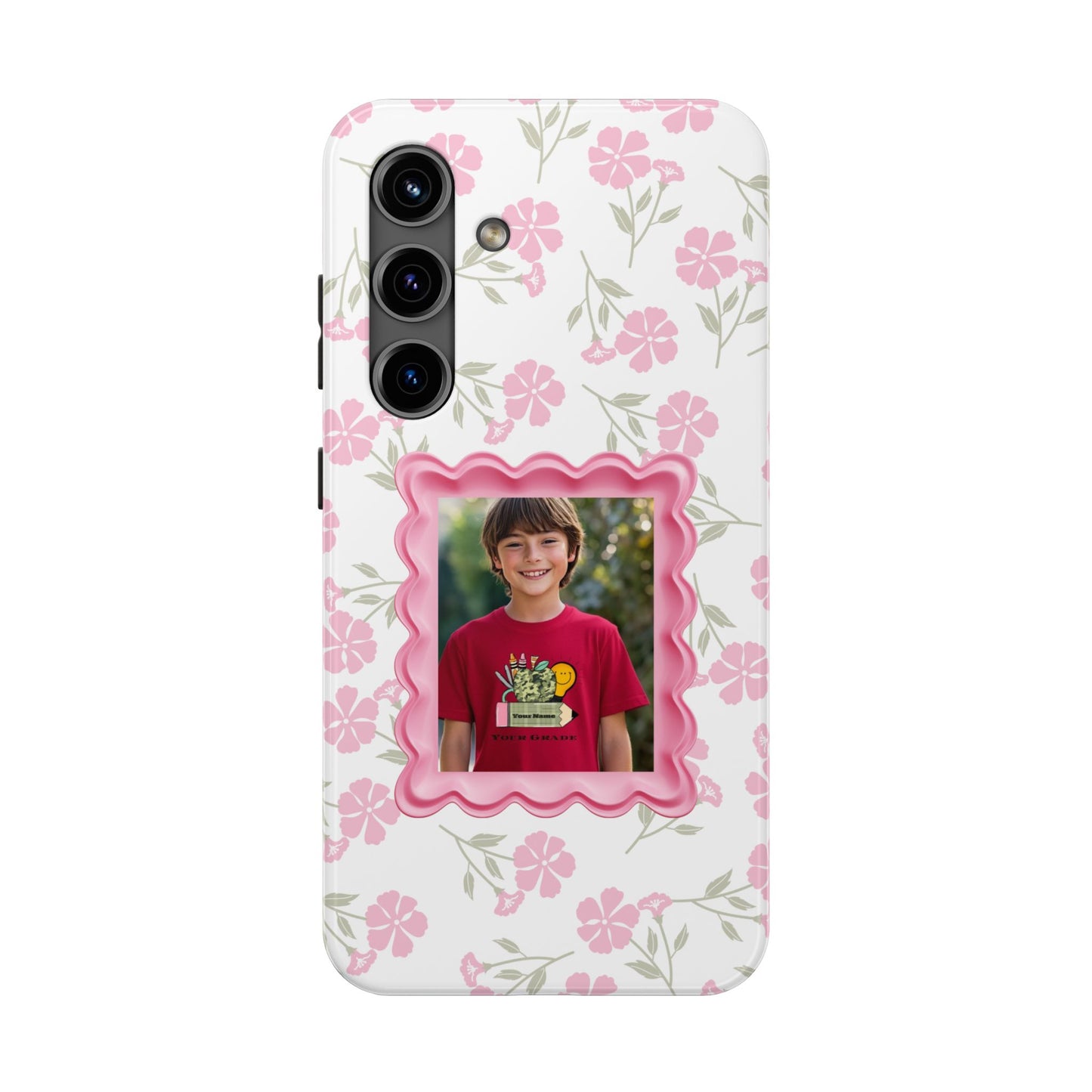 Floral Photo Tough Phone Cases, Personalized Tech Accessories, Unique Gifts for Her, Customized Phone Cover, Mother’s Day Gift, [...]