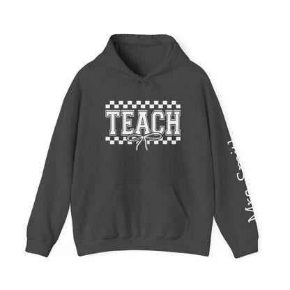 Teachers Hoodie Sweatshirt for Educators, Personalized Teacher Gift, Cozy Classroom Wear, Back to School Apparel, Cute Teaching Top