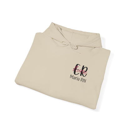 Personalized ER Nurse Hooded Sweatshirt