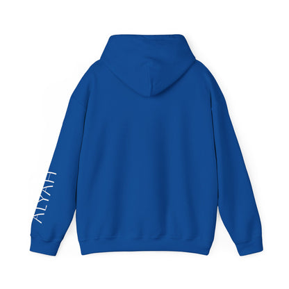Graduate 2026 Minimal Classic Hoodie Sweatshirt with Custom Name on Sleeve – Personalized Graduation Gift Hoodie for Him or Her