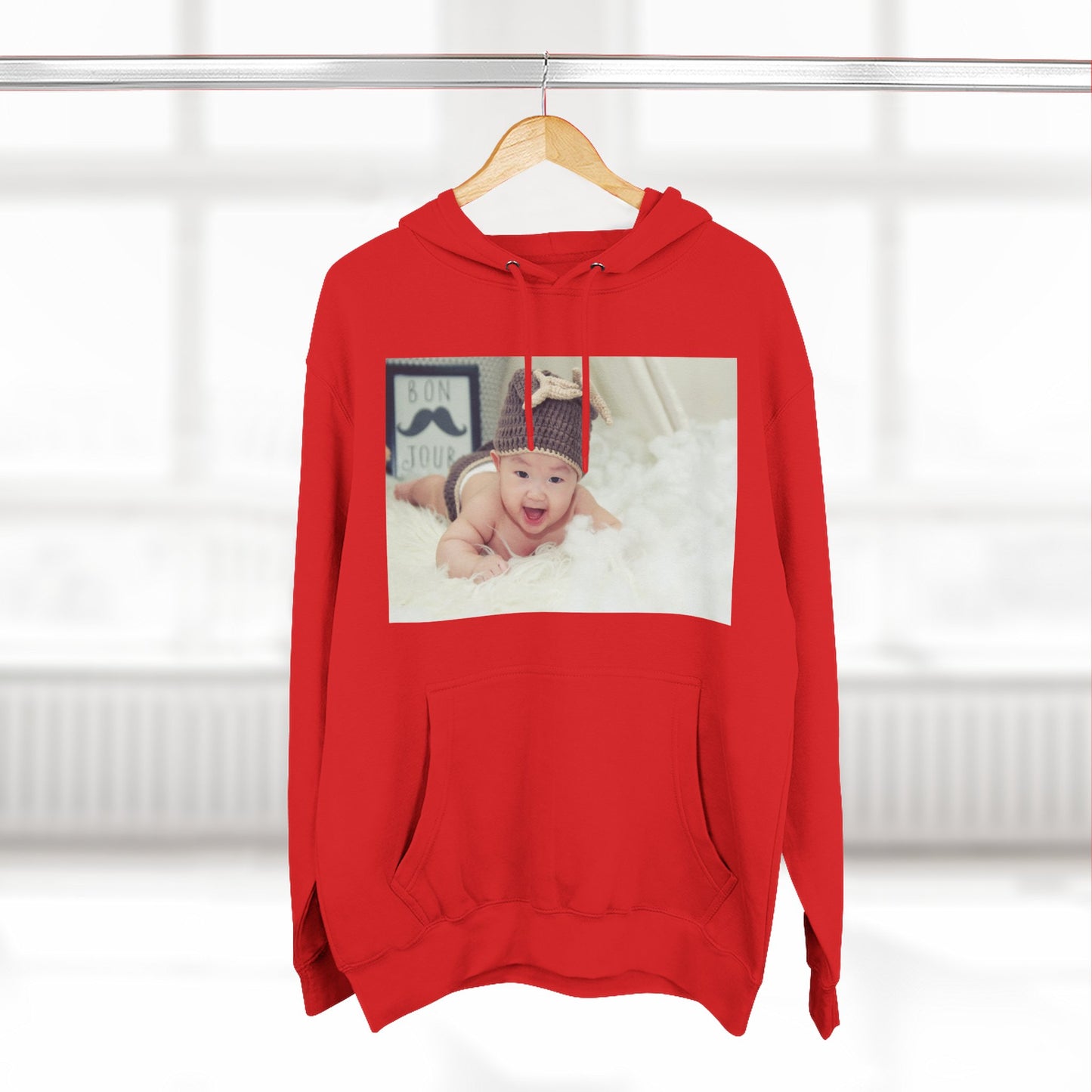“Custom Photo Hoodie – Personalized Picture Upload Sweatshirt Gift for Men & Women”
