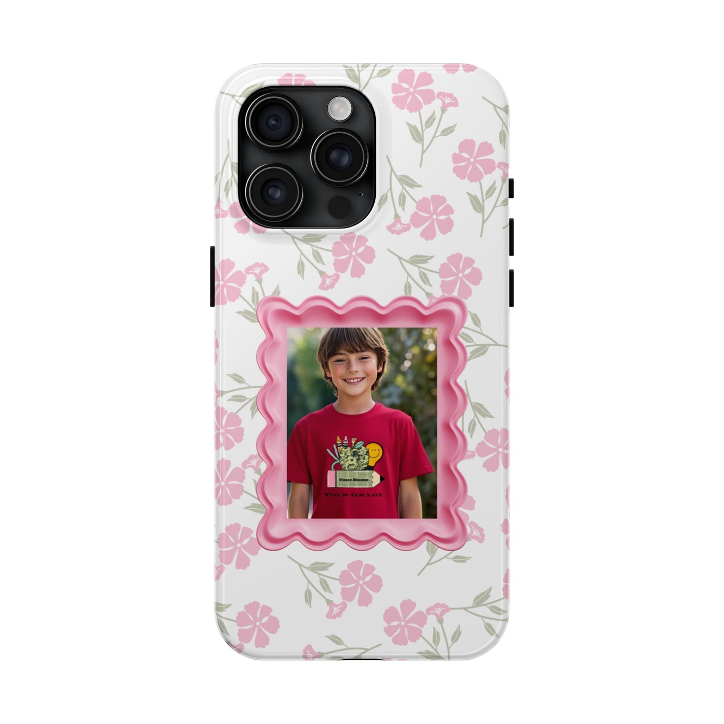 Floral Photo Tough Phone Cases, Personalized Tech Accessories, Unique Gifts for Her, Customized Phone Cover, Mother’s Day Gift, [...]