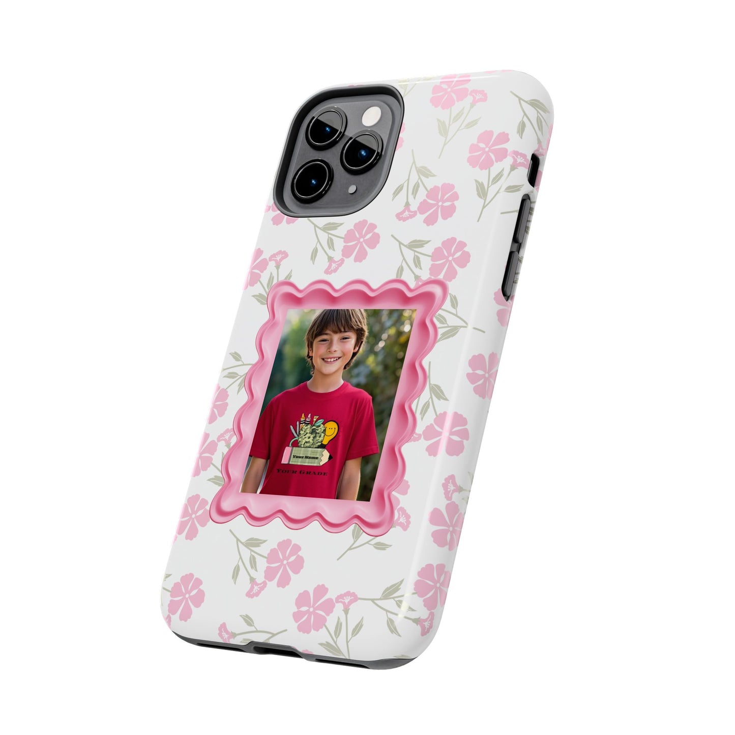 Floral Photo Tough Phone Cases, Personalized Tech Accessories, Unique Gifts for Her, Customized Phone Cover, Mother’s Day Gift, [...]