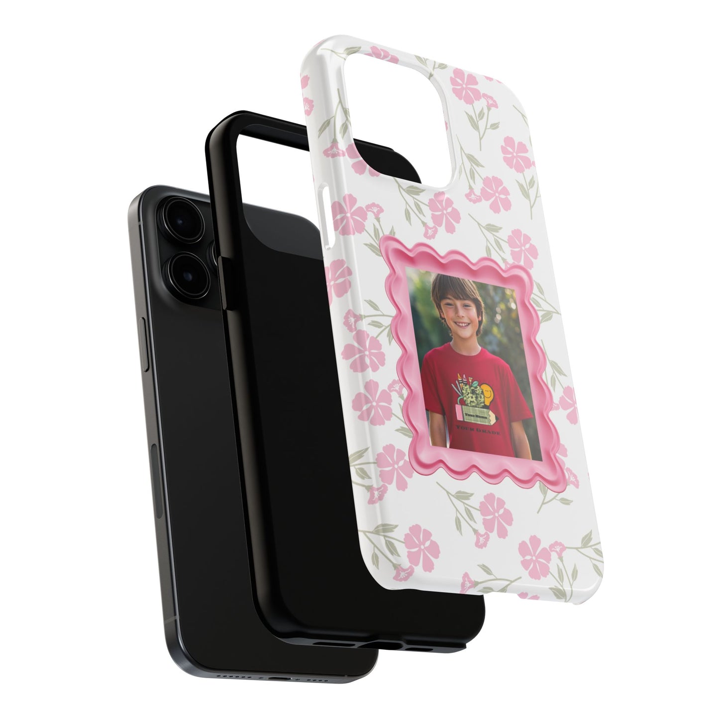 Floral Photo Tough Phone Cases, Personalized Tech Accessories, Unique Gifts for Her, Customized Phone Cover, Mother’s Day Gift, [...]
