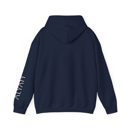 Graduate 2026 Minimal Classic Hoodie Sweatshirt with Custom Name on Sleeve – Personalized Graduation Gift Hoodie for Him or Her