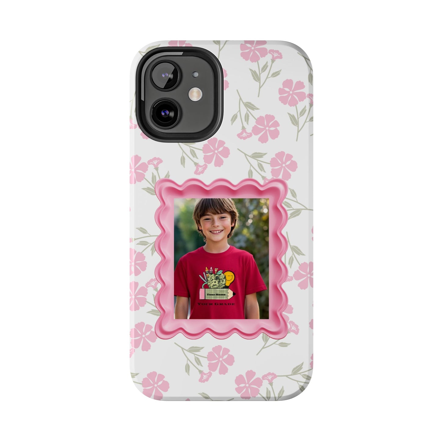 Floral Photo Tough Phone Cases, Personalized Tech Accessories, Unique Gifts for Her, Customized Phone Cover, Mother’s Day Gift, [...]