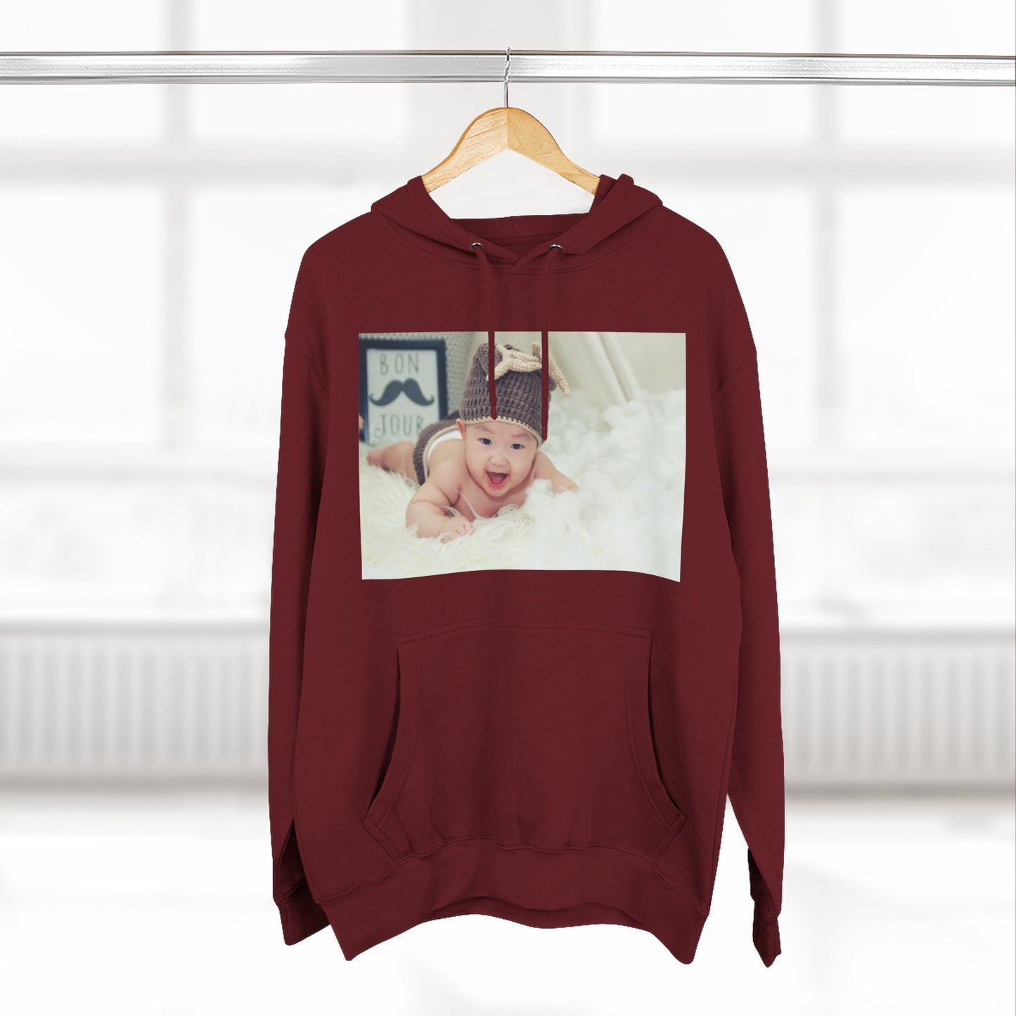 “Custom Photo Hoodie – Personalized Picture Upload Sweatshirt Gift for Men & Women”