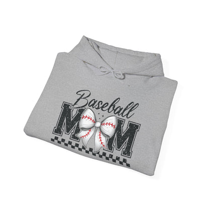 Baseball Mom Hoodie, Unisex Sweatshirt for Sports Moms, Gifts for Baseball Parents, Comfortable Pullover for Game Days, Mother's Day Apparel