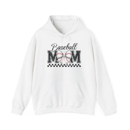 Baseball Mom Hoodie, Unisex Sweatshirt for Sports Moms, Gifts for Baseball Parents, Comfortable Pullover for Game Days, Mother's Day Apparel