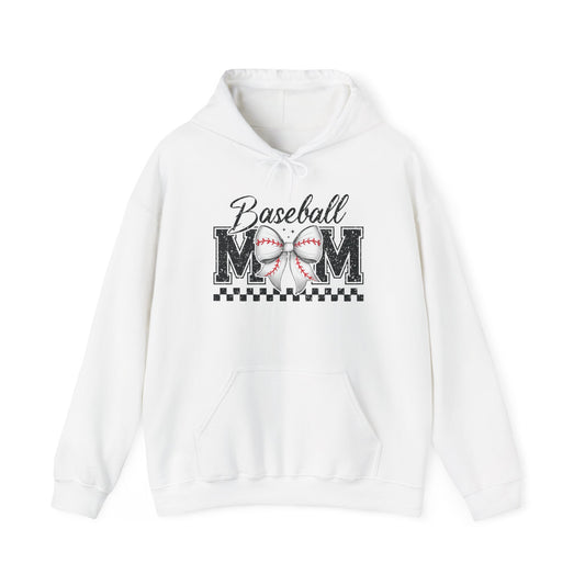 Baseball Mom Hoodie, Unisex Sweatshirt for Sports Moms, Gifts for Baseball Parents, Comfortable Pullover for Game Days, Mother's Day Apparel