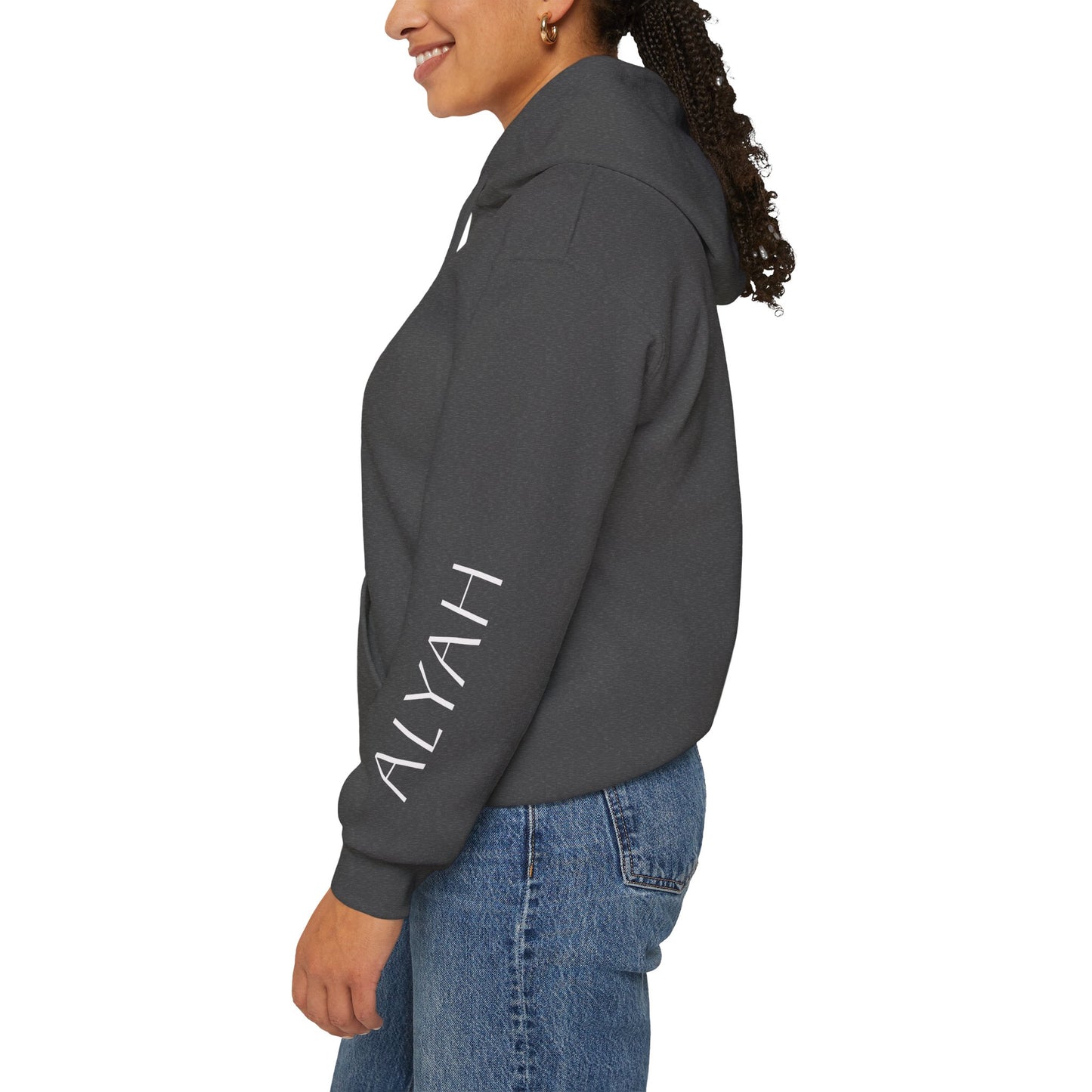 Graduate 2026 Minimal Classic Hoodie Sweatshirt with Custom Name on Sleeve – Personalized Graduation Gift Hoodie for Him or Her