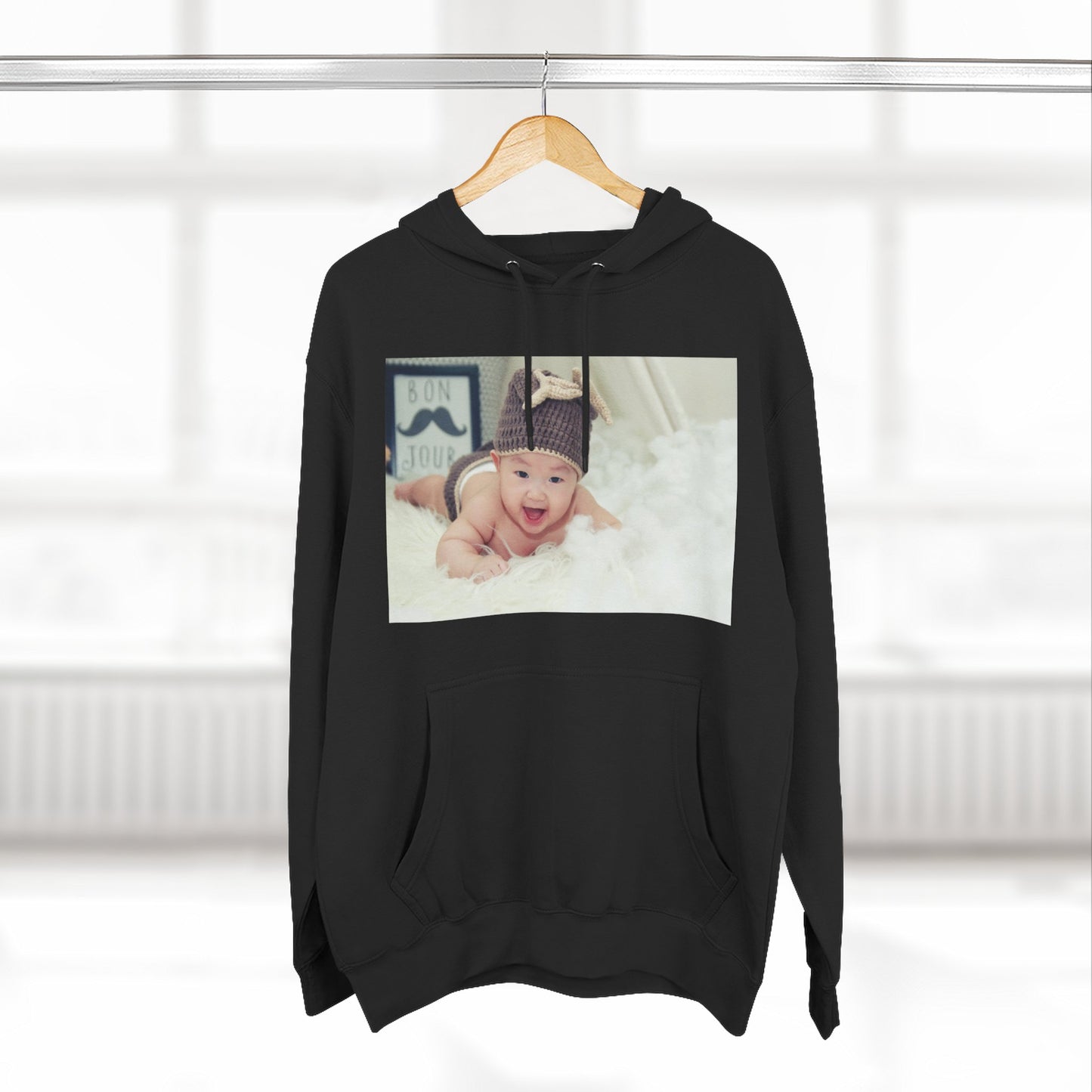 “Custom Photo Hoodie – Personalized Picture Upload Sweatshirt Gift for Men & Women”