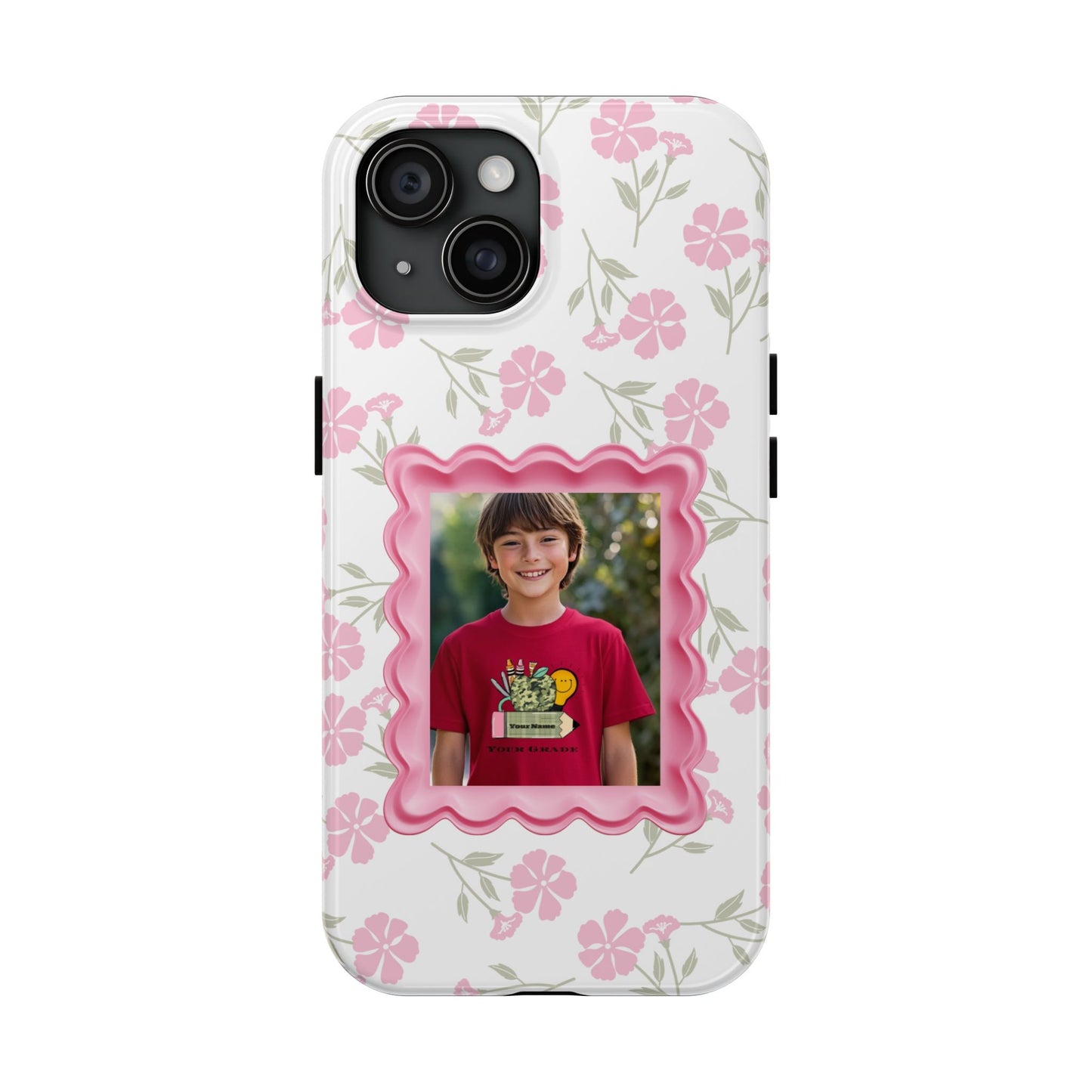 Floral Photo Tough Phone Cases, Personalized Tech Accessories, Unique Gifts for Her, Customized Phone Cover, Mother’s Day Gift, [...]