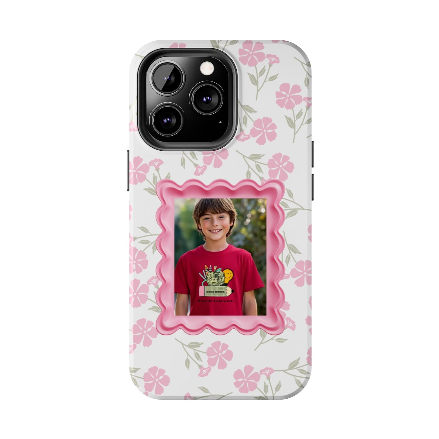 Floral Photo Tough Phone Cases, Personalized Tech Accessories, Unique Gifts for Her, Customized Phone Cover, Mother’s Day Gift, [...]