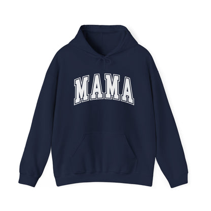 "Chic Mama Hooded Sweatshirt – Cozy Hoodie for Moms, New Mom Gift, Mother’s Day Casual Wear, Everyday Mom Style"