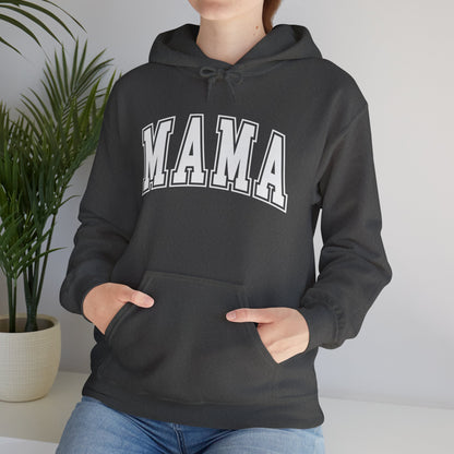 "Chic Mama Hooded Sweatshirt – Cozy Hoodie for Moms, New Mom Gift, Mother’s Day Casual Wear, Everyday Mom Style"