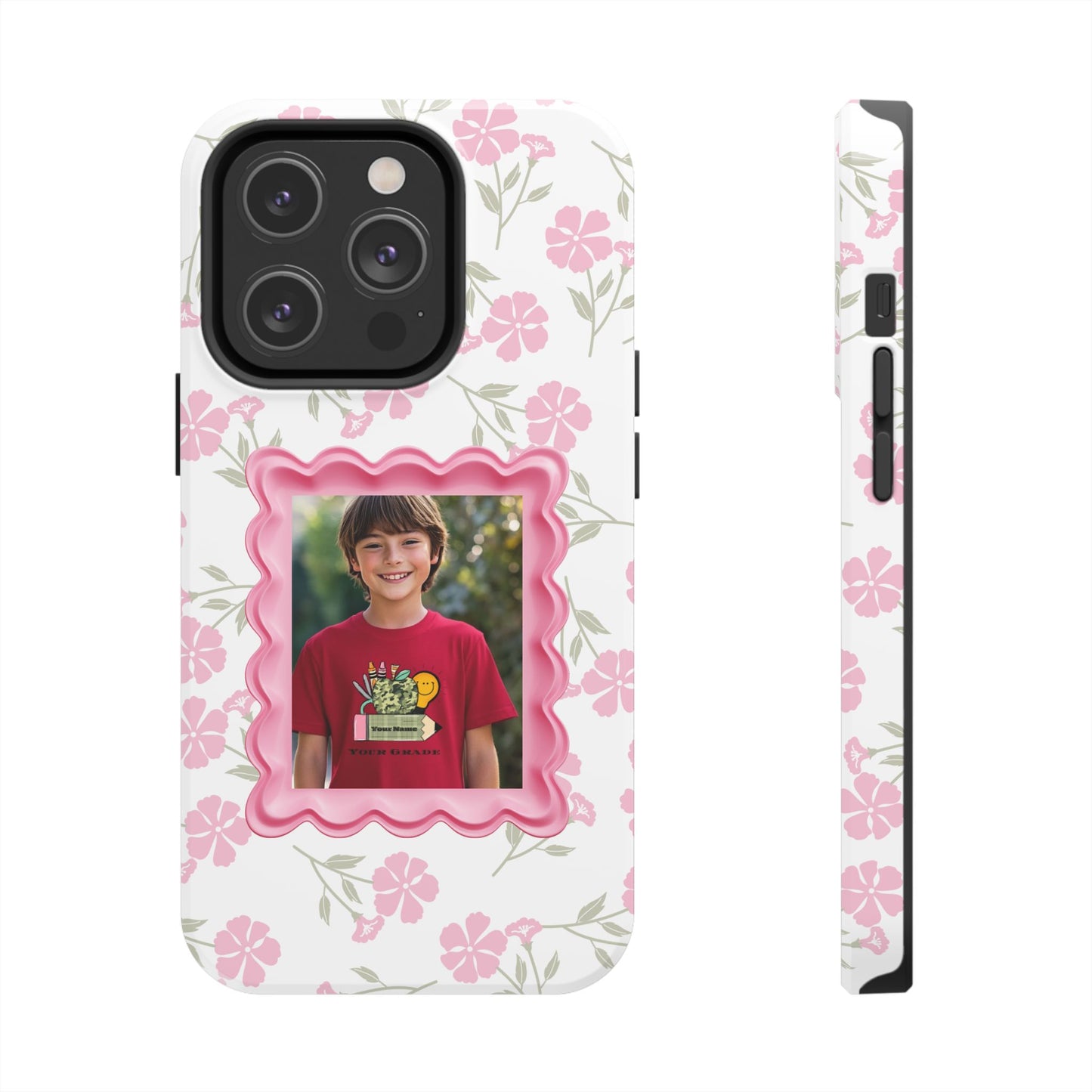 Floral Photo Tough Phone Cases, Personalized Tech Accessories, Unique Gifts for Her, Customized Phone Cover, Mother’s Day Gift, [...]