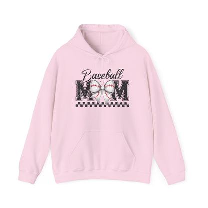 Baseball Mom Hoodie, Unisex Sweatshirt for Sports Moms, Gifts for Baseball Parents, Comfortable Pullover for Game Days, Mother's Day Apparel